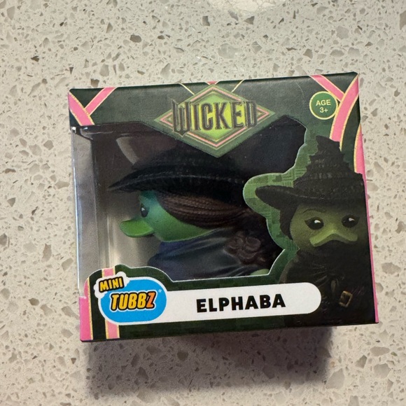 Wicked Mini Elphaba Collectible Figure - Mini Tubbz Wicked Elphaba NwB - Picture 1 of 6